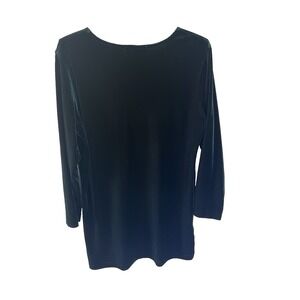 Karen Kane Green Velvet Top Women S‎ Goblin Witchy Soft Evening